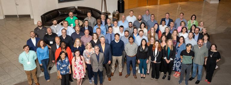 EHS team photo taken at company meeting